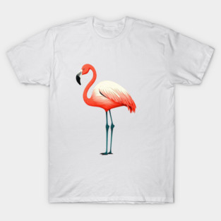 Pink Flamingo Art, Love Flamingos T-Shirt