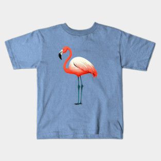 Pink Flamingo Art, Love Flamingos Kids T-Shirt