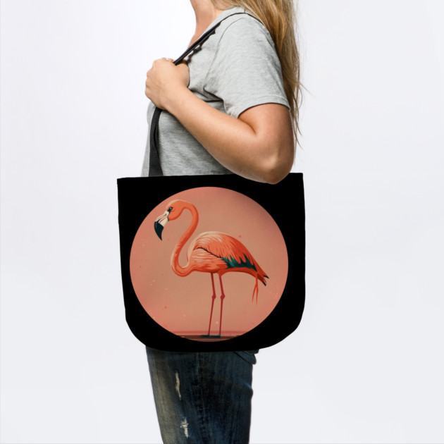 Pink Flamingo Artwork, Love Flamingos by logiamerch