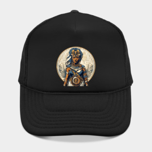 African Queen, Afro Female Warrior, Black History Hat