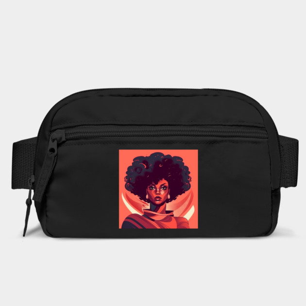 African Queen, Afro Superhero, Female Warrior, Black History by logiamerch