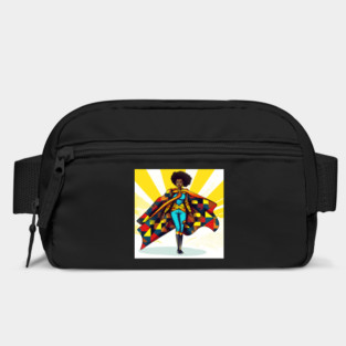 African Queen, Afro Superhero, Female Warrior, Black History Bag