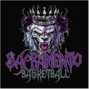 Sacramento Basketball Halloween Posters and Art