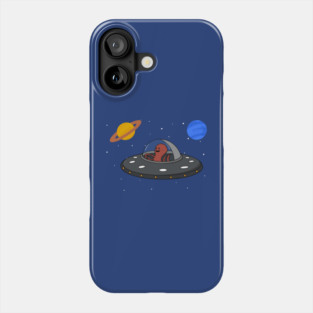 Space Octopus Phone Case
