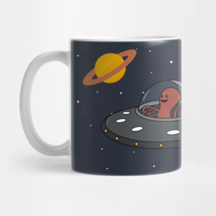 Space Octopus Mug