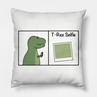 T-Rex Selfie Pillow