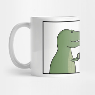 T-Rex Selfie Mug