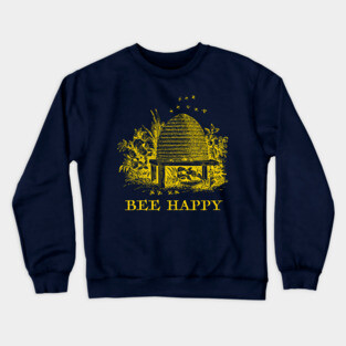 Bee Happy Crewneck Sweatshirt