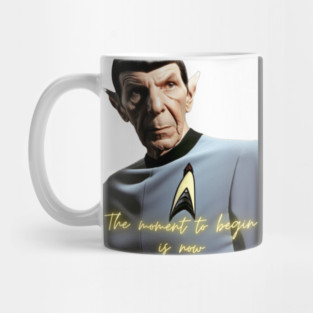 The Moment to begin is NOW Mug