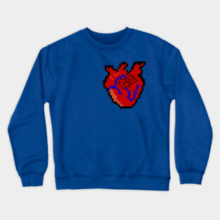 8-Bit Anatomy Crewneck Sweatshirt