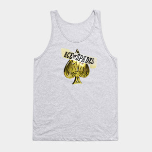 Ace of Spades - Gold Tank Top