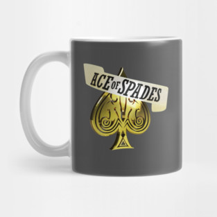 Ace of Spades - Gold Mug