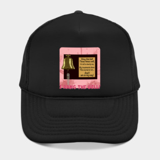 Breast Cancer Radiation Bell To Ring Hat