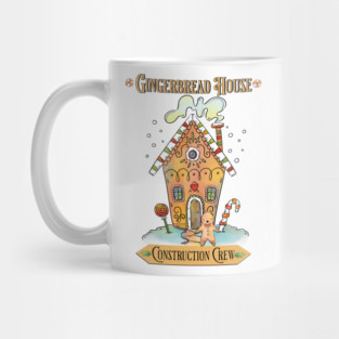 Gingerbread House Construction Crew Mug