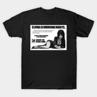 ELVIRA Newspaper Ad T-Shirt