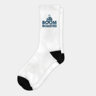 Boom. Roasted. - Michael Scott (Variant) Socks