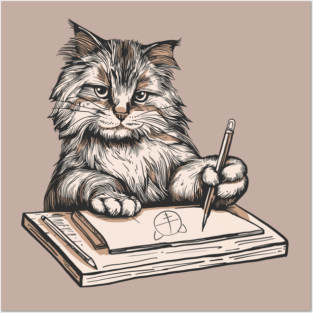 The Left Handed Cat Posters and Art