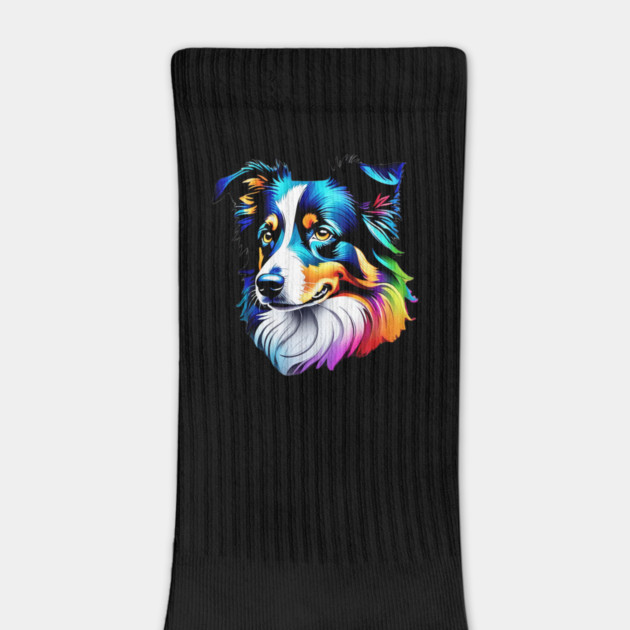 Surrealism art style dog, vibrant, calm brown eyes #3 by BirdsnStuff