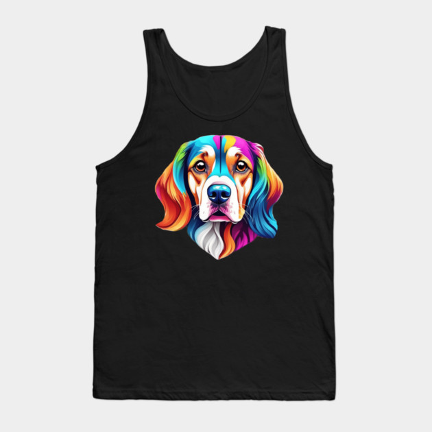 Geometrical Dog Tank Top by BirdsnStuff