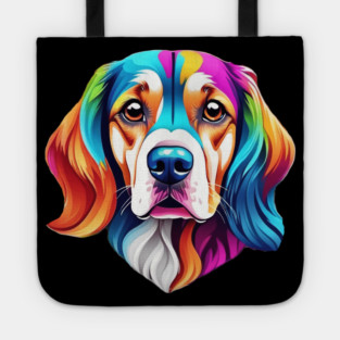 Geometrical Dog Tote