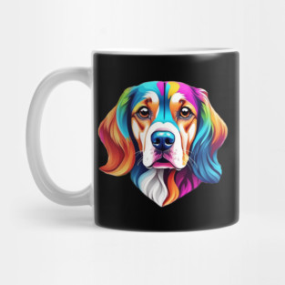 Geometrical Dog Mug