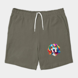Geometrical Dog Shorts