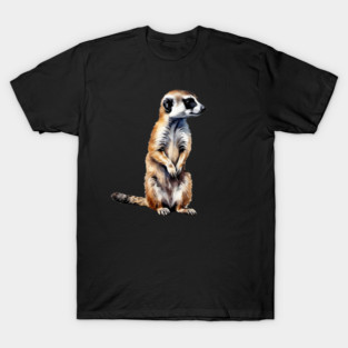 Abstract painting of a African Meerkat T-Shirt