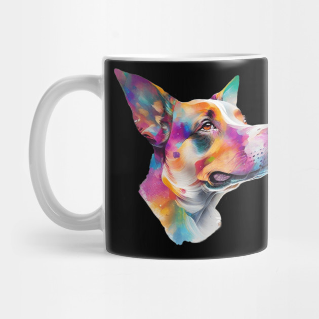 Surrealism art style dog, vibrant, calm brown eyes #4 by BirdsnStuff