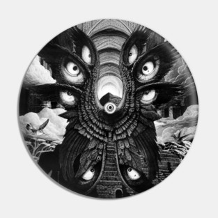 Seraphim Angel Bible Cherubim Theology Ancient Medieval Pin