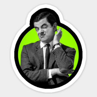 Mr Bean Sticker