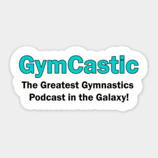 GymCastic Tagline Sticker