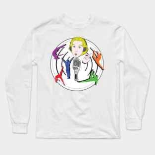 GymCastic (Front/Back Tagline) - The Greatest Gymnastics Podcast in the Galaxy! Long Sleeve T-Shirt