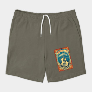 Nashville Guitar Poster Shorts
