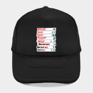 Jason VHS tapes collection Hat