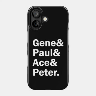 Funny Names x KISS Phone Case