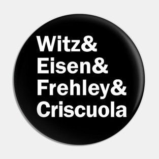 Funny Names x KISS (Real Last Names) Pin