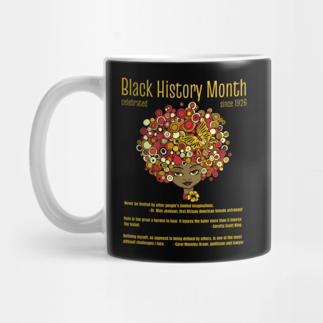 Black History Month, beautiful woman retro by HolidayBug