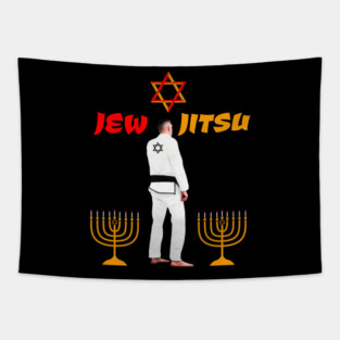 I know Jew Jitsu - Jew Jitsu Tapestry