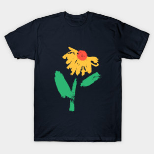 Happy Yellow Flower T-Shirt