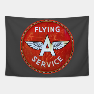 Flying A gasoline Tapestry