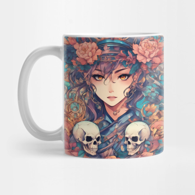 Hot Skull and Anime Boy by animegirlnft