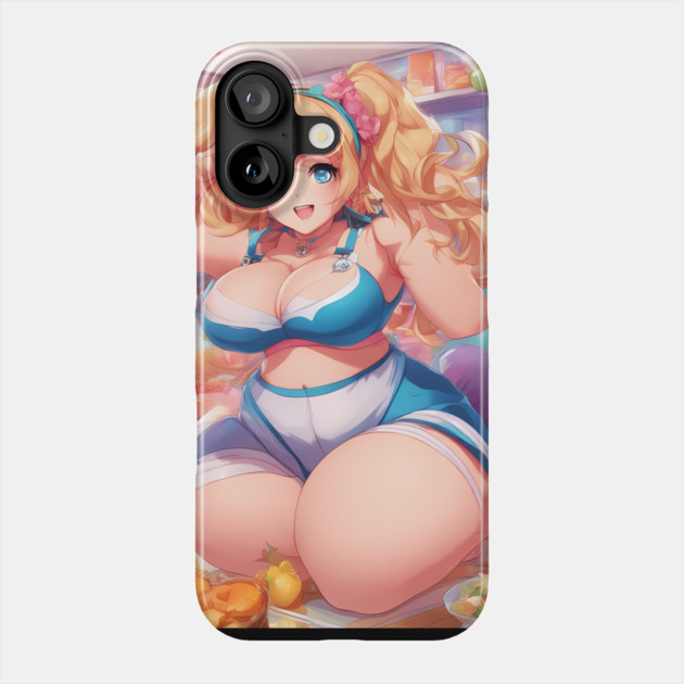 Chubby Champions Cute Beautifull Anime Phone Case by animegirlnft