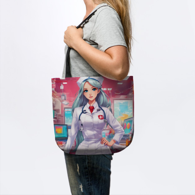 Cool Hero Dreams Beautifull Anime Nurse by animegirlnft