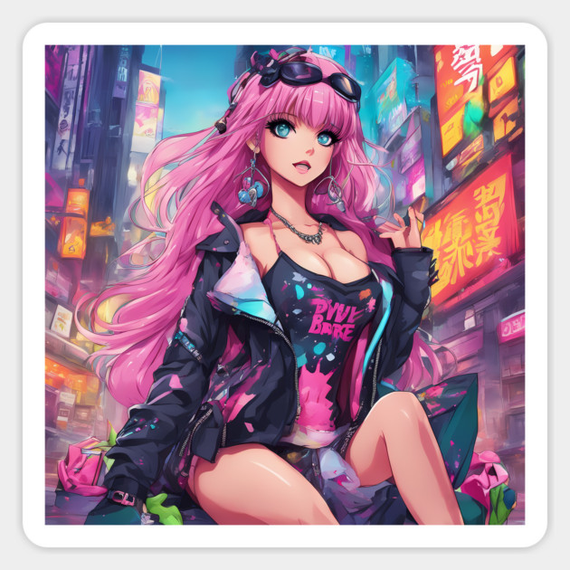 Absidian Beneath  Twilight Sticker by animegirlnft