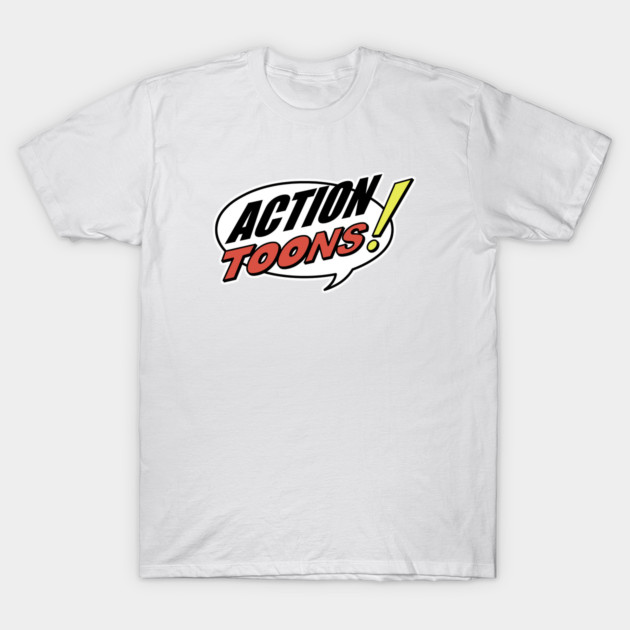 Action Toons Logo T-Shirt by Action Toons Store