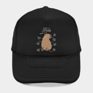 Capybara Anatomy Hat