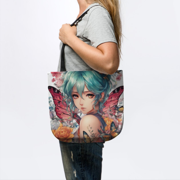 Arsty 70s Butterfly Angel by animegirlnft