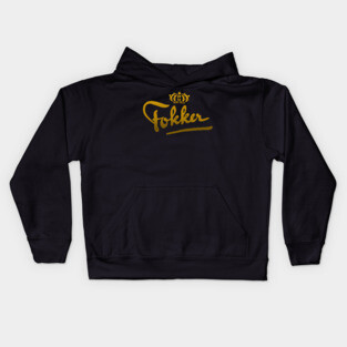 Fokker Aircraft Kids Hoodie