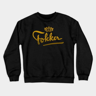 Fokker Aircraft Crewneck Sweatshirt