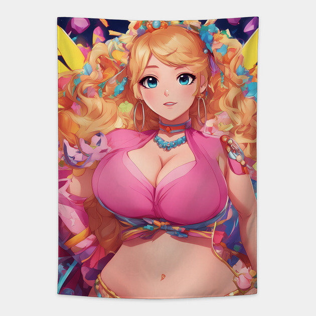 Best seller Full-Size Fantasy beauty Tapestry by animegirlnft